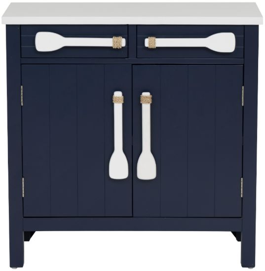 Coast2Coast Home™ Coralie Blue/White Accent Cabinets-3