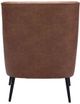 Zuo® Modern Ontario Vintage Brown Accent Chair-3