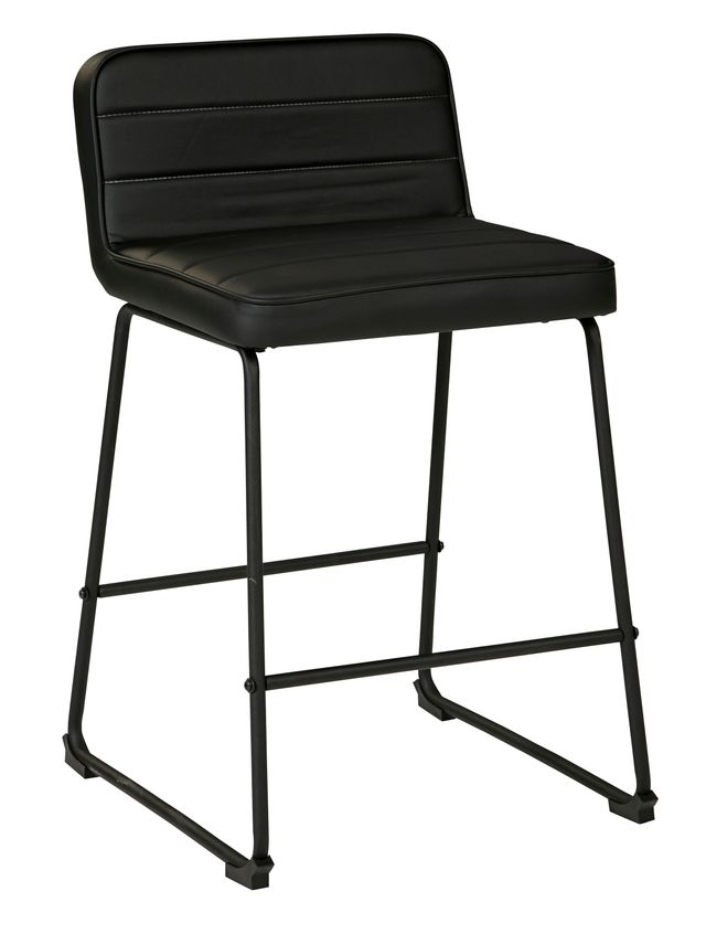 Signature Design by Ashley® Nerison Black Counter Stool-0