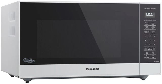Panasonic® 1.6 Cu. Ft. White Countertop Microwave | Steve