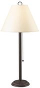 Cal® Lighting & Accessories Black/Rust Table Lamp-0
