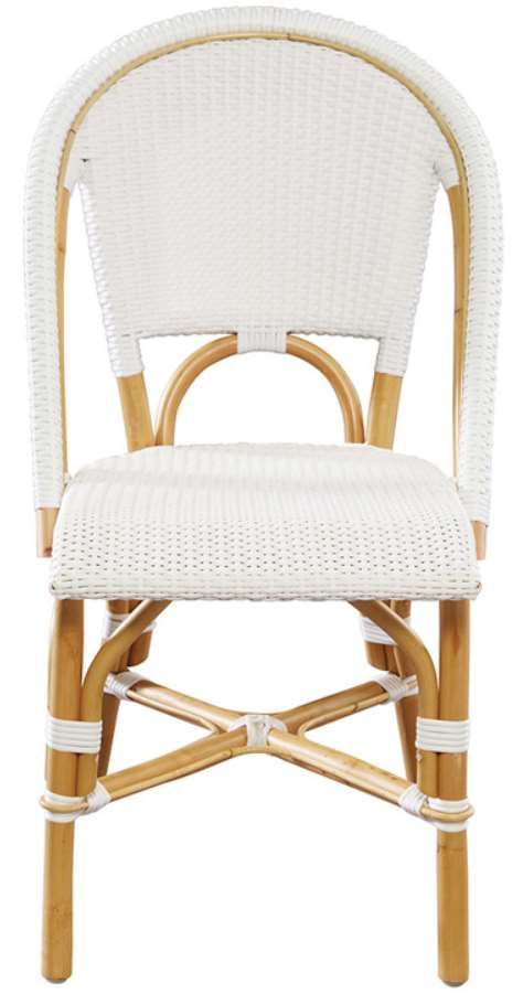 Furniture Classics Leroy Light Brown/White Dining Side Chair-1