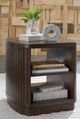 Signature Design by Ashley® Korestone Dark Brown Square End Table-4
