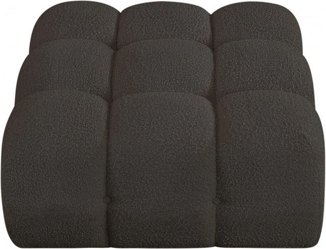 Meridian Furniture Ames Brown Ottoman-2