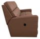 La-Z-Boy® Apollo Caramel Leather Manual Reclining Sofa-2