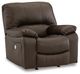 Signature Design by Ashley® Leesworth Dark Brown Power Recliner-0