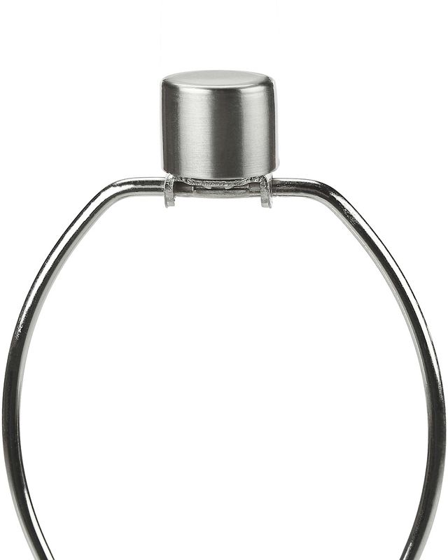 Monarch Specialties Inc. 28"H Silver Acrylic Table Lamp-1