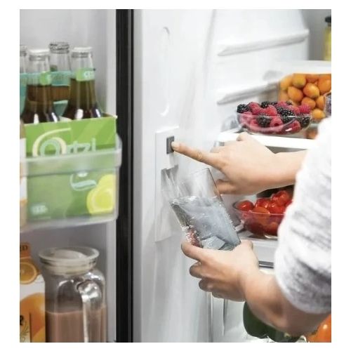 GE® 27.0 Cu. Ft. Black French Door Refrigerator-3