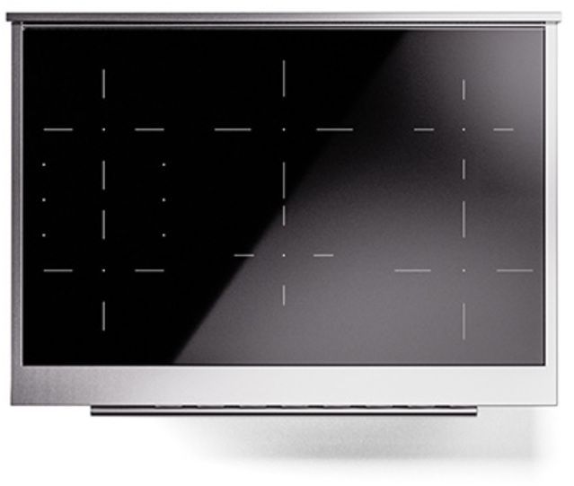 Ilve® Professional Plus II 36" Custom RAL Color Pro Style Induction Range-3