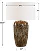 Uttermost® Torrence Caramel/Chocolate/Cream Glaze Table Lamp-3