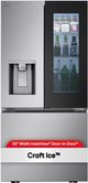 LG 33" 24.5 Cu. Ft. Stainless Steel Smart Standard-Depth MAX™ French Door Refrigerator with InstaView® Door-in-Door® -3