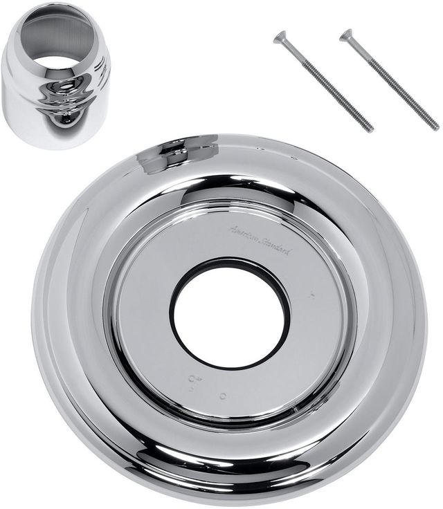 American Standard Polished Chrome Faucet Escutcheon & Screws-0