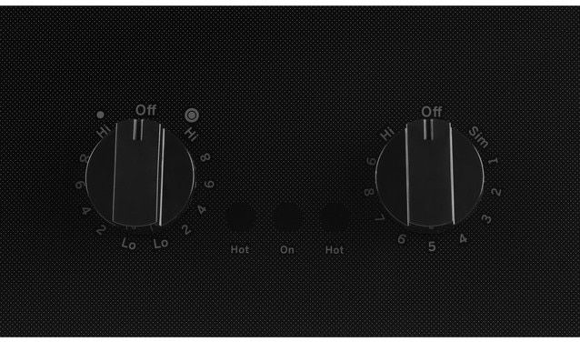 GE Profile™ 22" Black Electric Radiant Cooktop-2