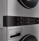 LG Graphite Steel Single Unit, 4.5 Cu. Ft. Washer, 7.4 Cu. Ft. Dryer, WashTower™ with Center Control™-1