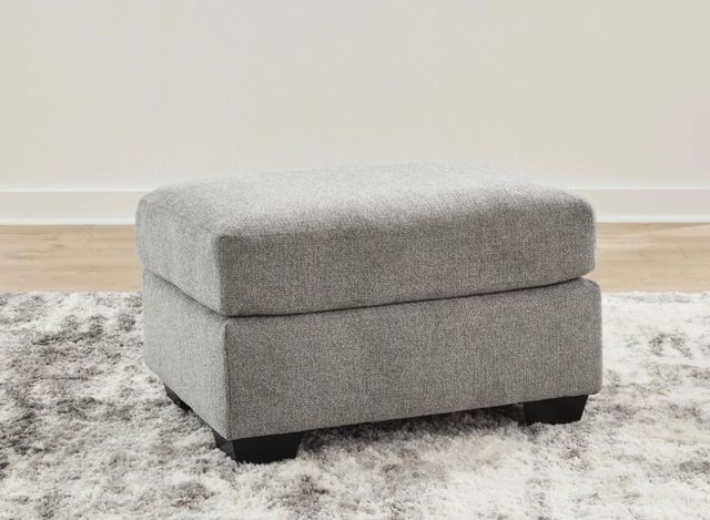 Benchcraft® Loreo Flint Ottoman-1