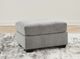 Benchcraft® Loreo Flint Ottoman-1