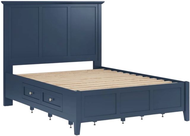 Modus Furniture Grace Blueberry Twin Platform Storage Bed-2