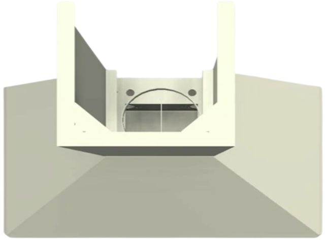 Vent-A-Hood® 48" Biscuit Wall Hood-1