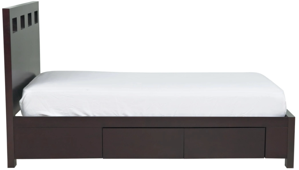 Modus Furniture Nevis Riva Storage Panel Bed - Thumbnail 4