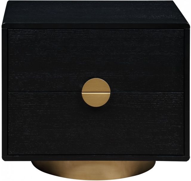 Meridian Furniture Wade Black Nightstand-1