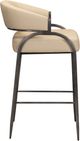 TOV Furniture Tatum Bronze/Taupe Counter Stool-4