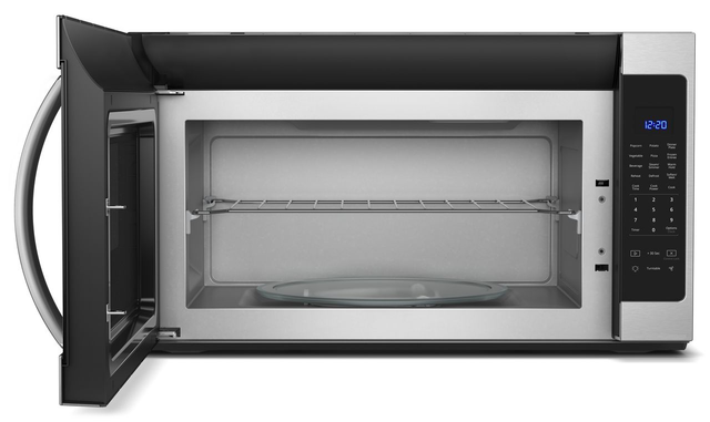 Whirlpool® 2.1 Cu. Ft. Fingerprint Resistant Stainless Steel Over The Range Microwave-2