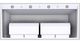 Vent-A-Hood® Designer Series 54" White Wall Mounted Range Hood-3