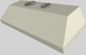 Vent-A-Hood® 60" Biscuit Wall Mounted Liner Insert-4