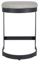 Uttermost® Maude Java Black/Taupe Gray Steel Outdoor Counter Stool-5