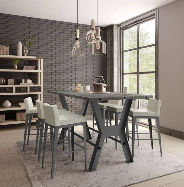 Amisco Customizable Parade Counter Height Dining Table-1