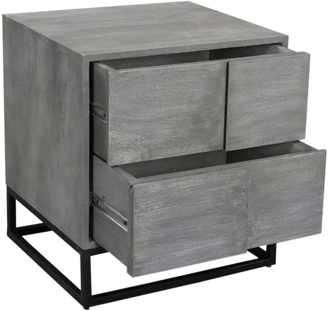 Moe's Home Collection Felix Grey Nightstand-1