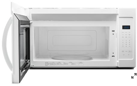 Whirlpool® 1.7 Cu. Ft. White Over The Range Microwave-2