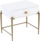 TOV Furniture Bajo White Lacquer Desk-0