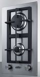 Summit® 12" Stainless Steel Natural Gas Cooktop-1