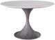 Universal Explore Home™ Coastal Living Outdoor Santa Cruz Gray/White Concrete/Marble Dining Table-0