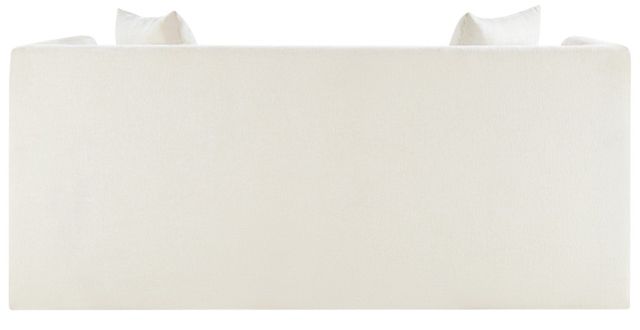 Meridian Furniture Everett Cream Chenille Fabric Loveseat-3