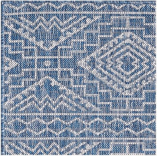 KAS Rugs Provo Blue Quinn 5'x8' Area Rug-4