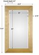 Uttermost® Chaney Gold Leaf Mirror-2
