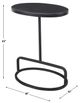 Uttermost® Jessenia Black Accent Table-2
