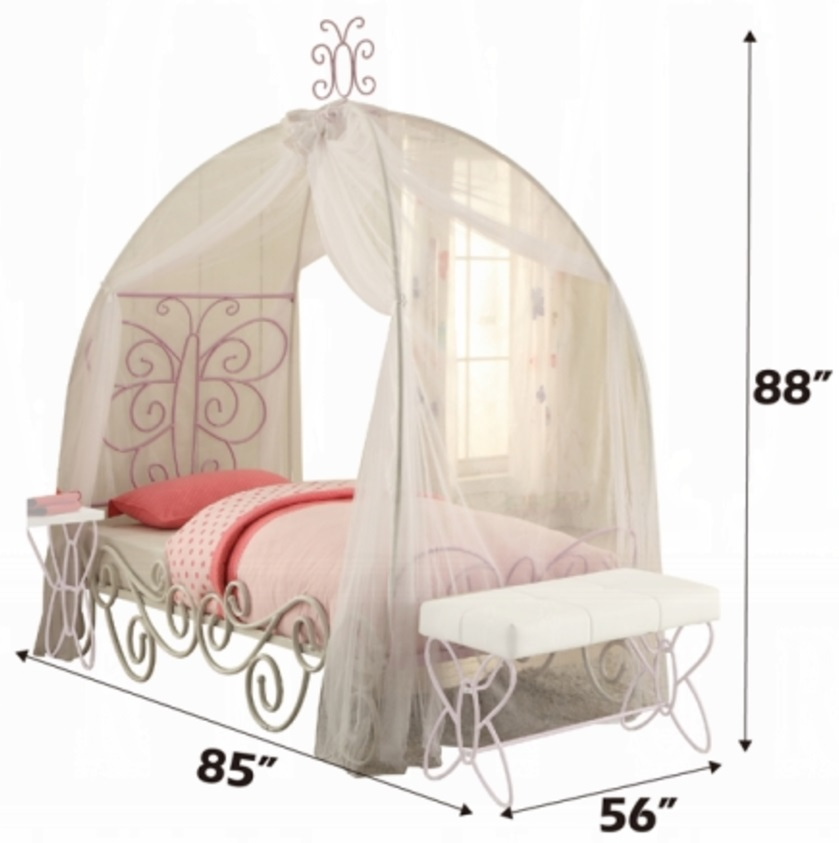 Acme Furniture Priya II Canopy Bed - Thumbnail 5