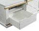 Furniture of America® Bacerra Antique White Coffee Table with Gold Accent-3