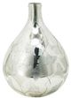 A & B Home Silver Round Vase-0