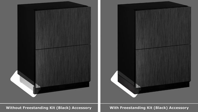 U-Line® 6" Black Freestanding Kit -1