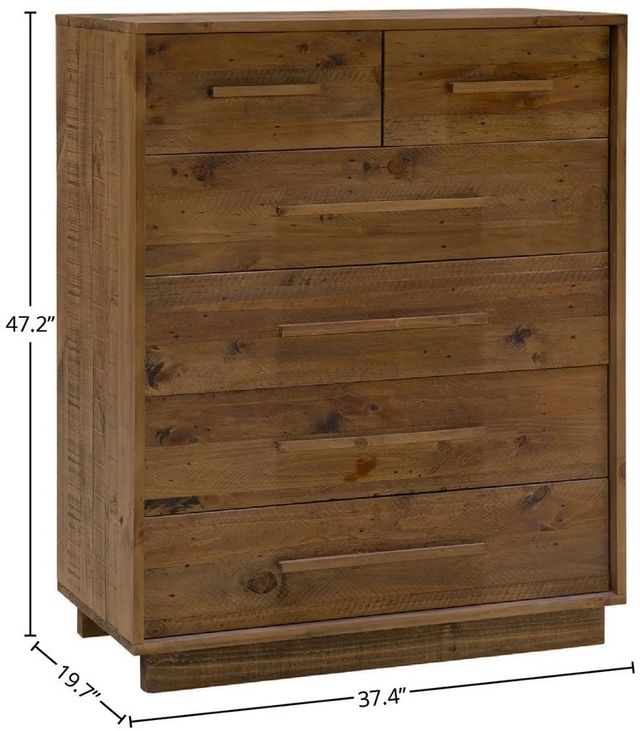 LH Home Nevada Dark Driftwood Chest-2