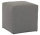 Sunset West Bazaar Heritage Granite Sunbrella 18'' Cube Outdoor Pouf -0