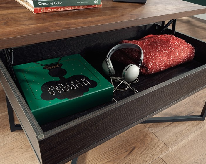 Sauder® Canton Lane® Brew Oak™ Lift-Top Coffee Table | Big