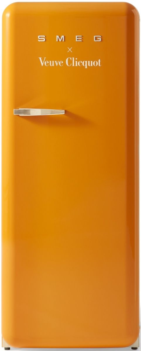 Smeg 50's Retro Style 9.9 Cu. Ft. Veuve Clicquot Compact Refrigerator-0