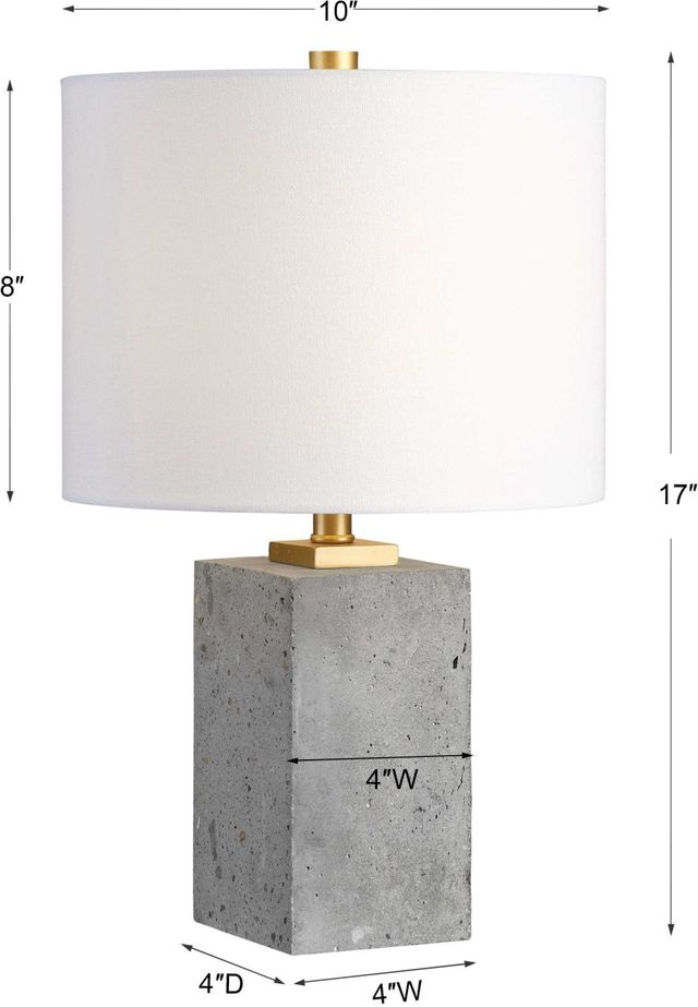 Uttermost® Drexel Gray Accent Lamp-2