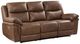 New Classic® Home Furnishings Ryland Brown Dual Power Reclining Sofa-0