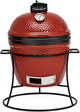 Kamado Joe® Joe Jr.® 13.5" Red Portable Charcoal Grill-0